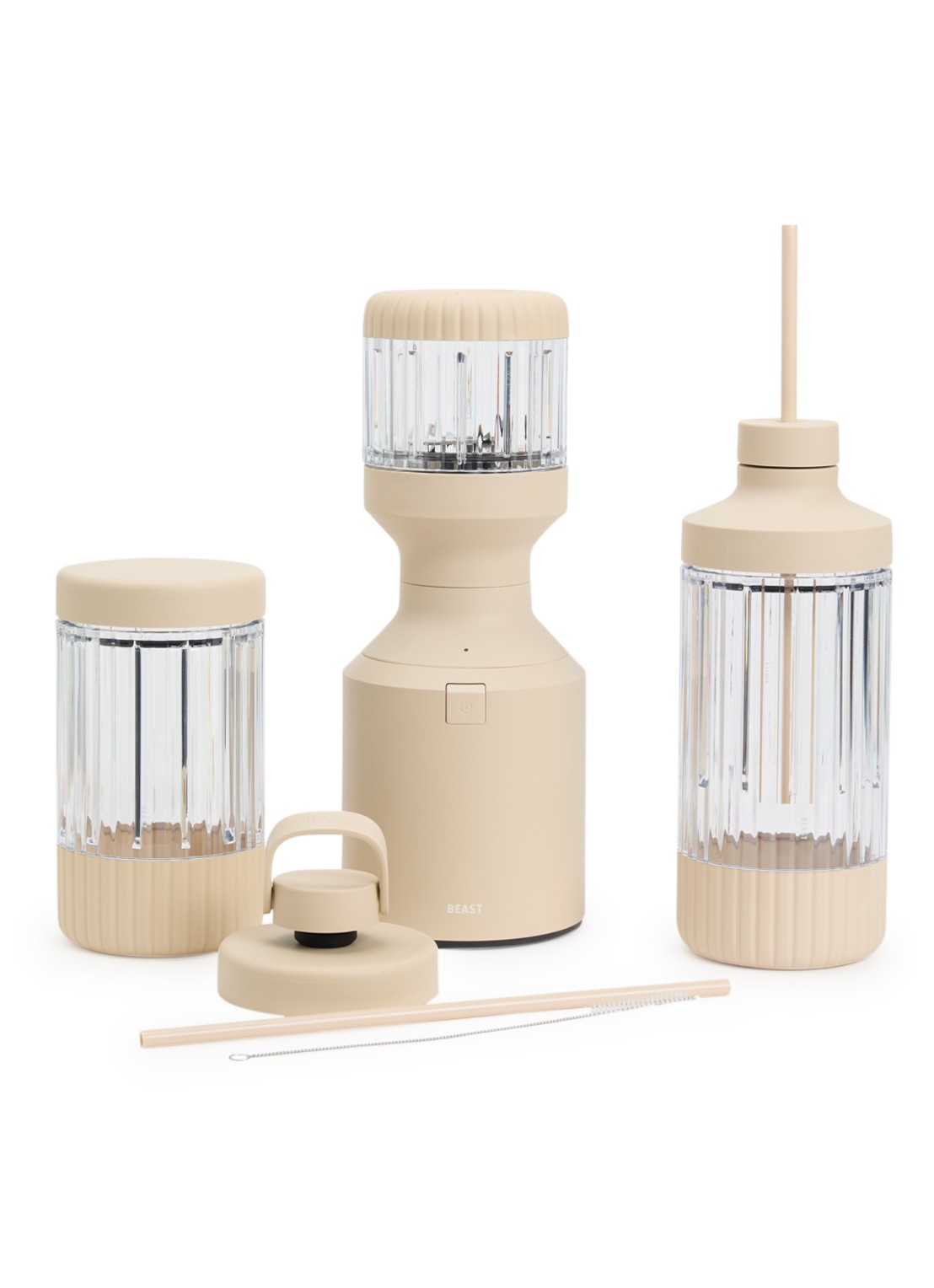Beast Beast Mega 1200 Plus blender 1,2 liter B12MH-BE-EU - voorkant 2 zand