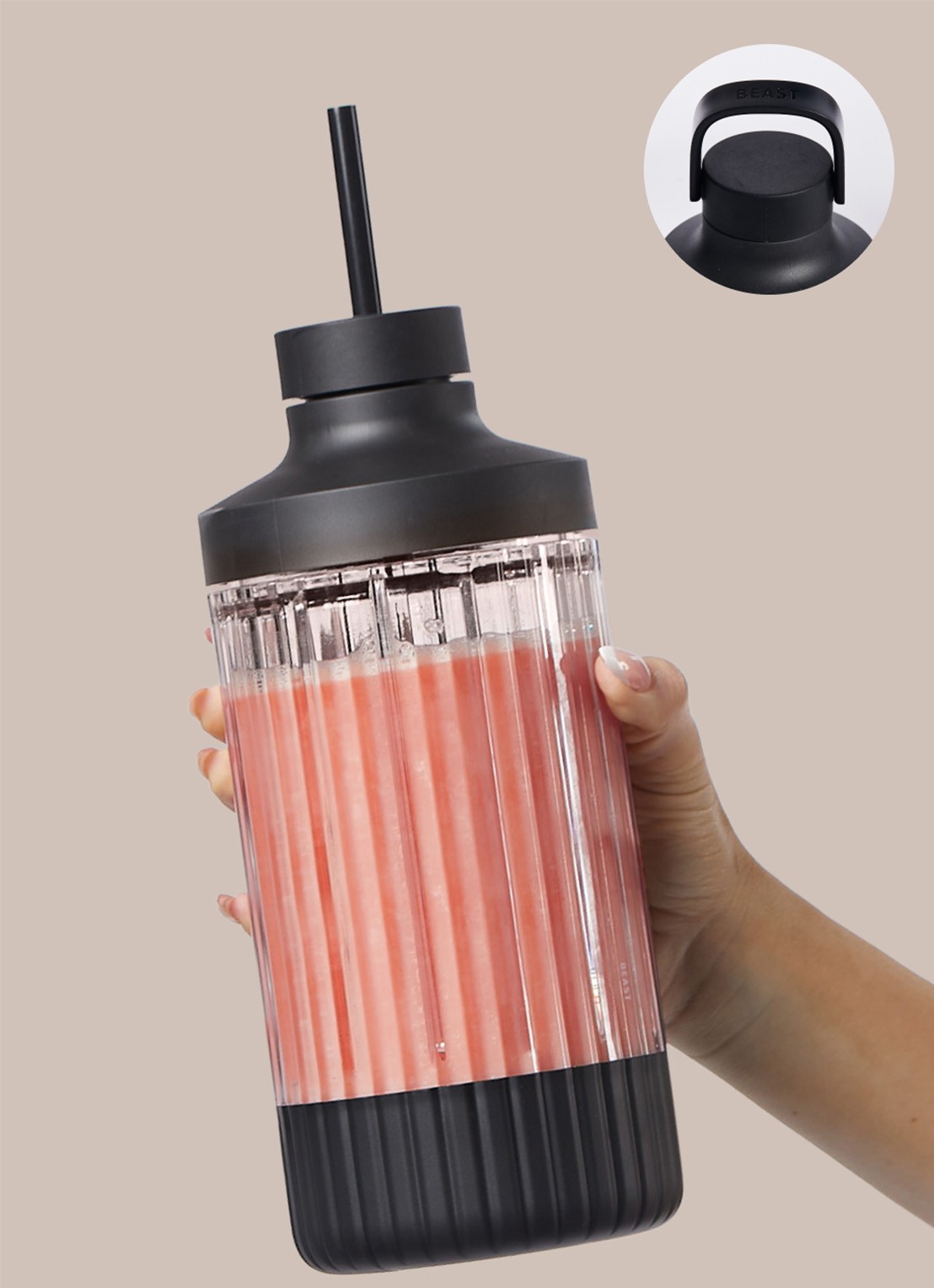 Beast Beast Mega 1200 Plus blender 1,2 liter B12MH-CH-EU - detail 4 lindegroen
