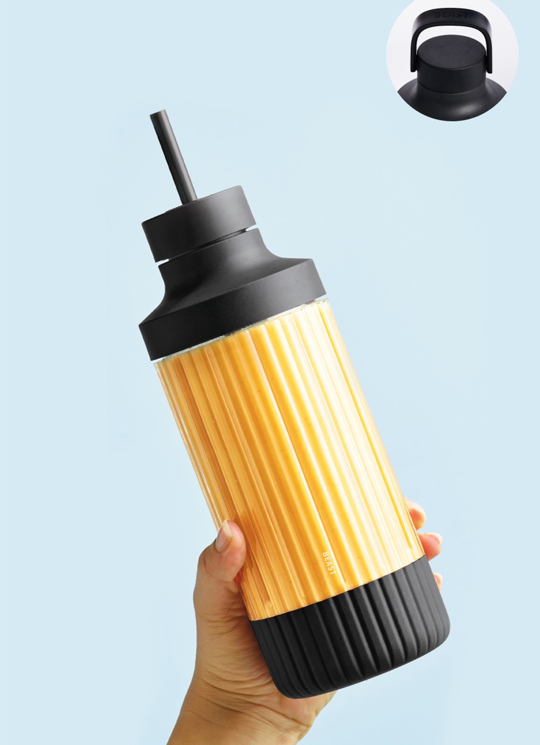 Beast Beast Mighty 850 Plus blender 0,64 liter B85MH-BL-EU - detail 2 zwart