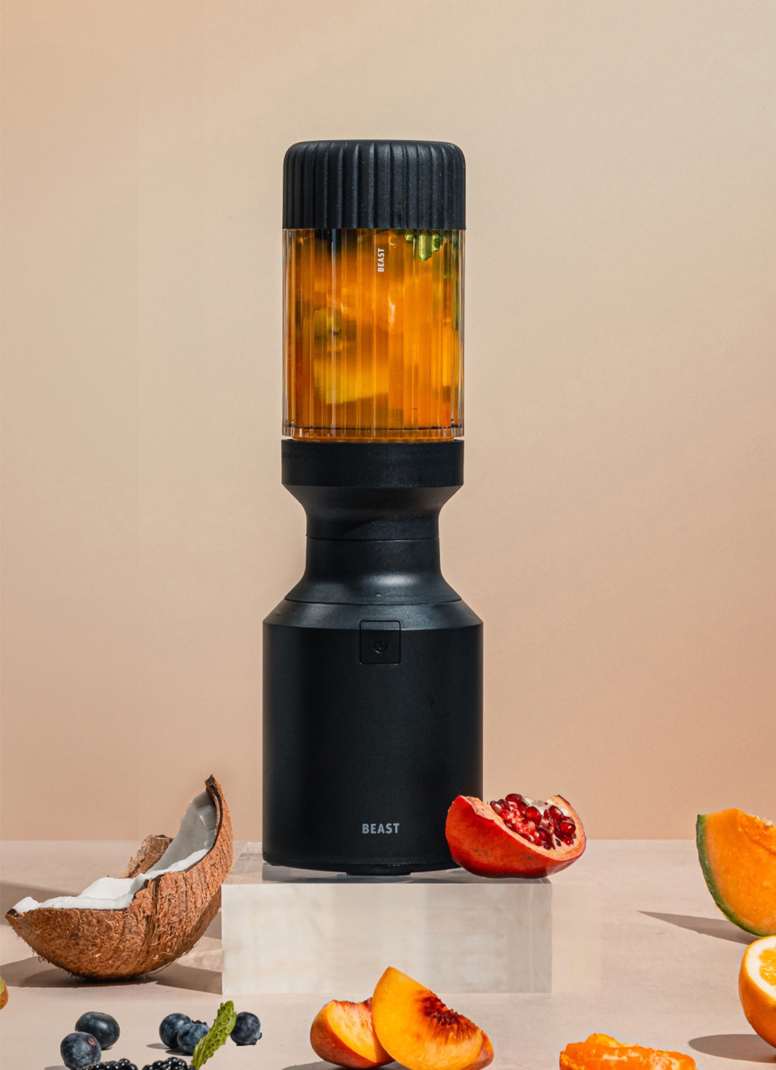 Beast Beast Mighty 850 Plus blender 0,64 liter B85MH-BL-EU - voorkant 6 zwart