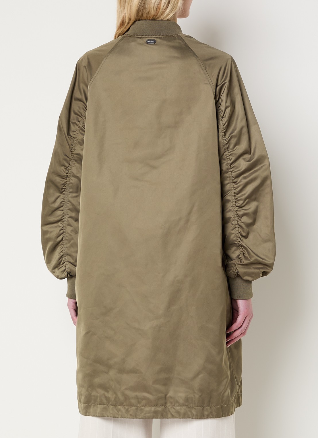 Beaumont Ali jas met steekzakken - achterkant khaki