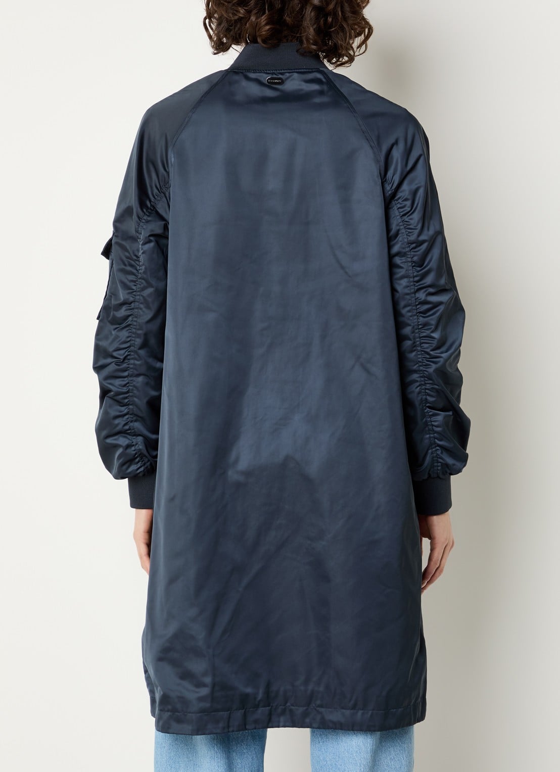 Beaumont Ali jas met steekzakken - achterkant blauw