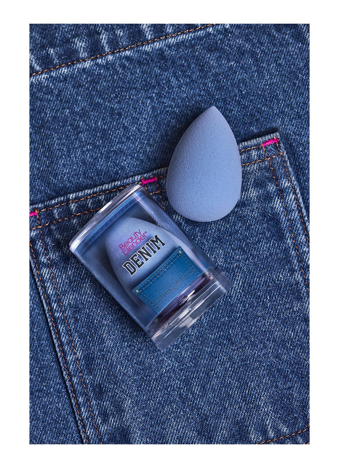 Beautyblender Beautyblender Denim Sponge - make-up spons - detail 3 denim