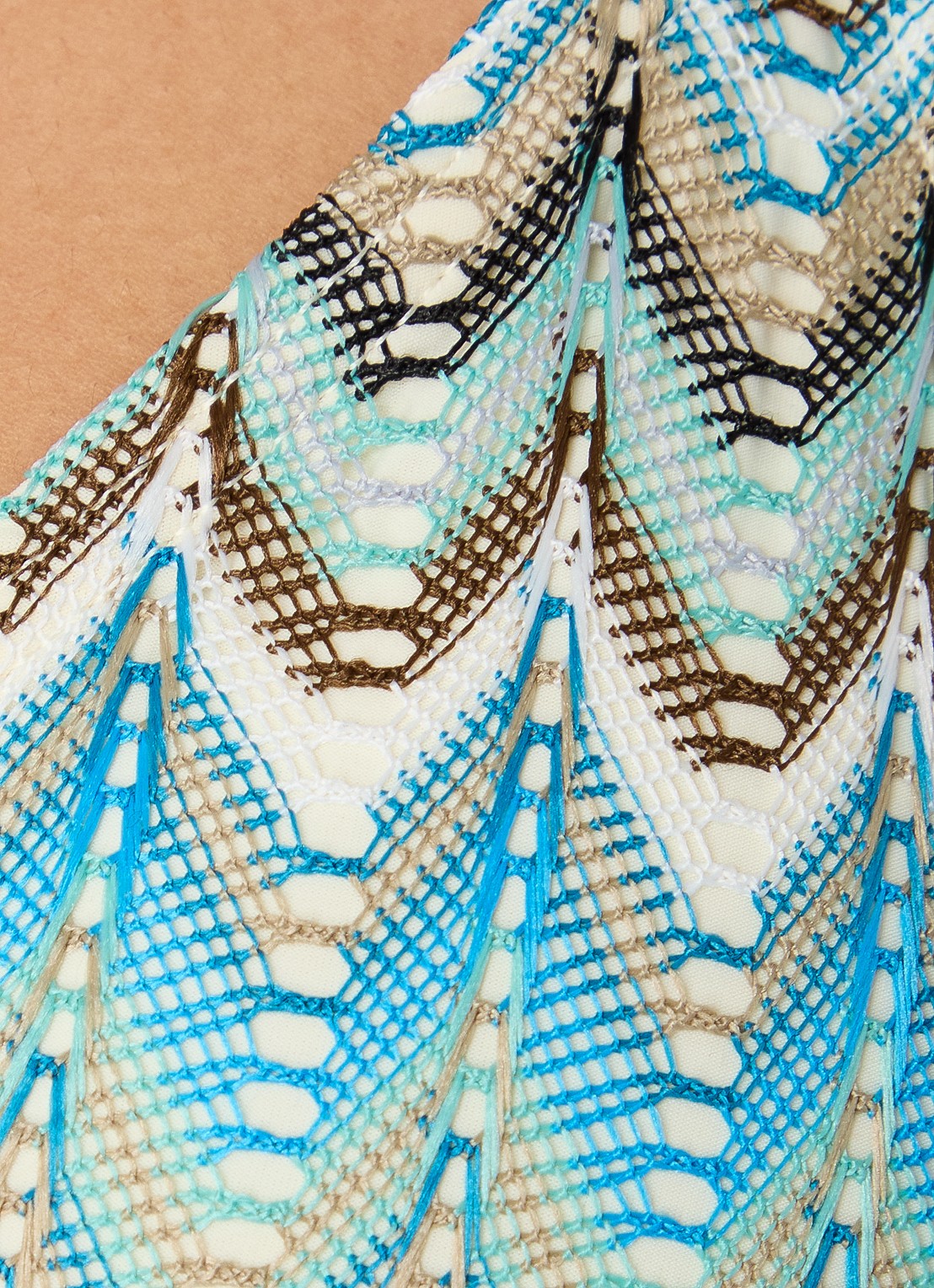 Becksöndergaard Amber Bel triangel bikinitop met uitneembare vulling - detail 5 blauw