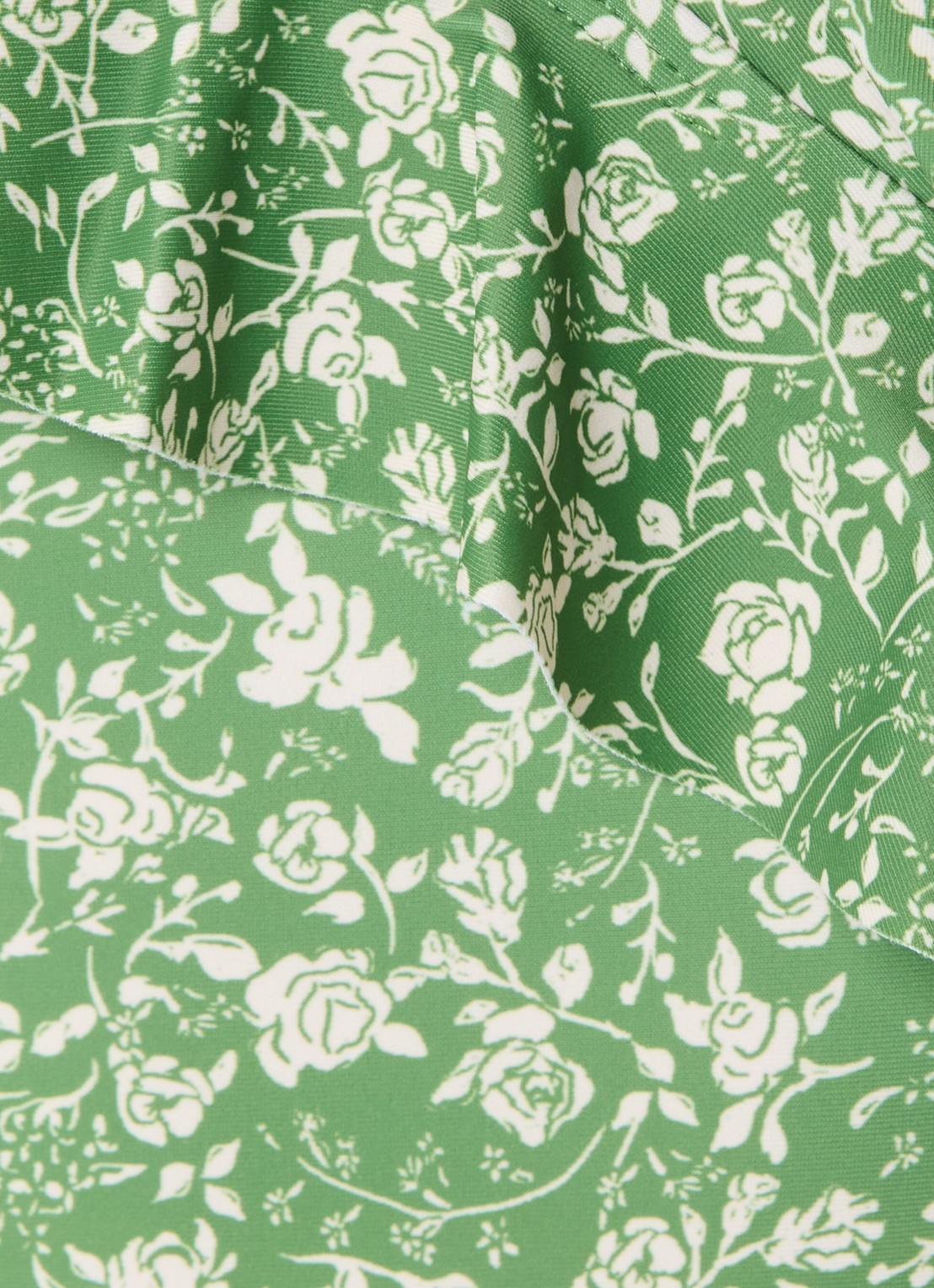Becksöndergaard Fleurie Bly badpak met bloemenprint - detail 2 groen