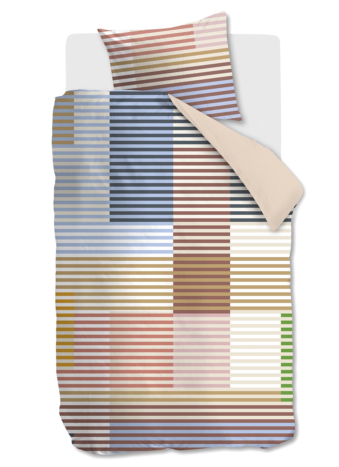 BeddingHouse Dutch Design Ginze dekbedovertrekset - inclusief kussenslopen - voorkant multicolor