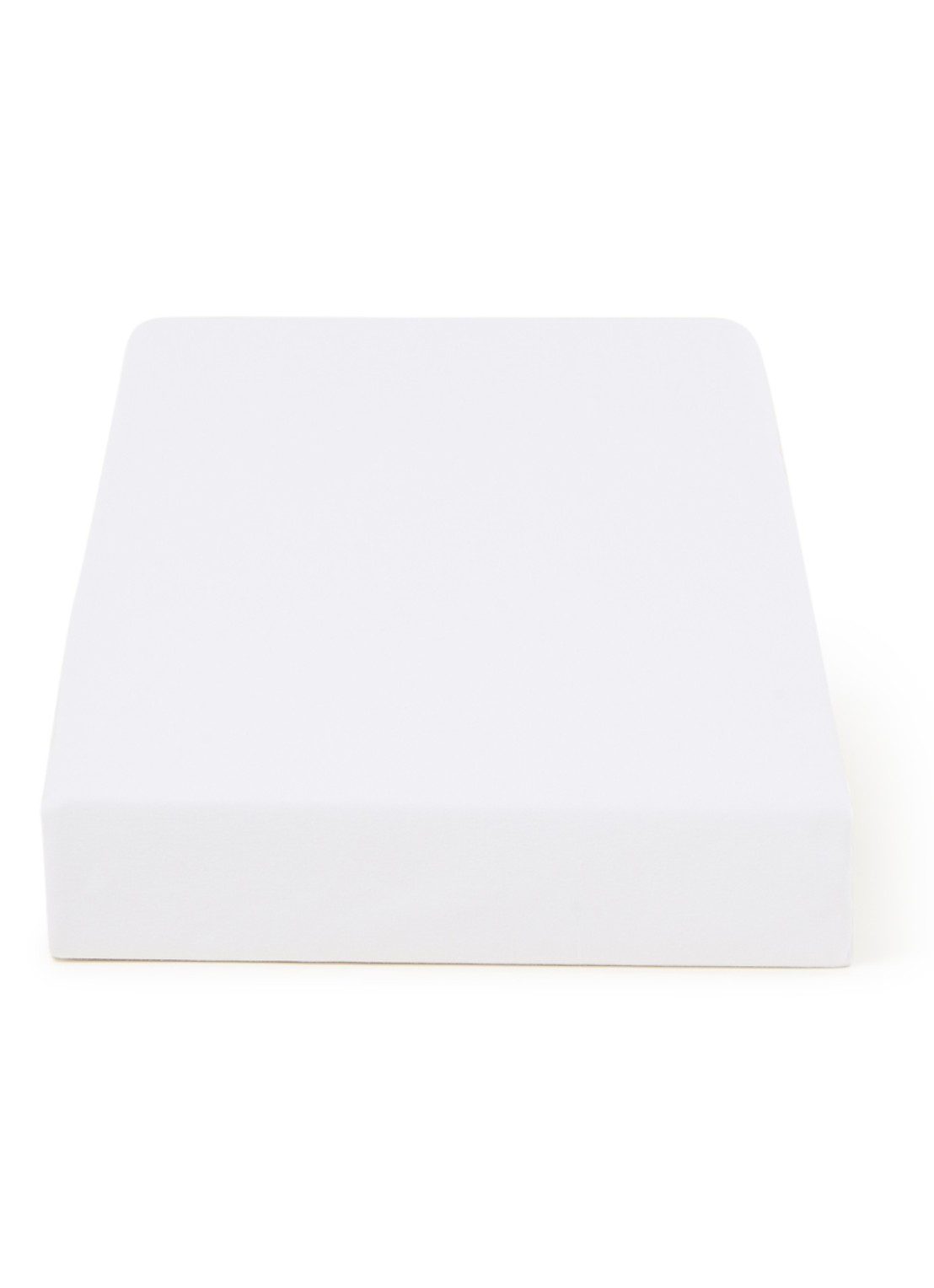 BeddingHouse Dutch Design Hoeslaken van  katoen, hoekhoogte 28 cm - voorkant wit