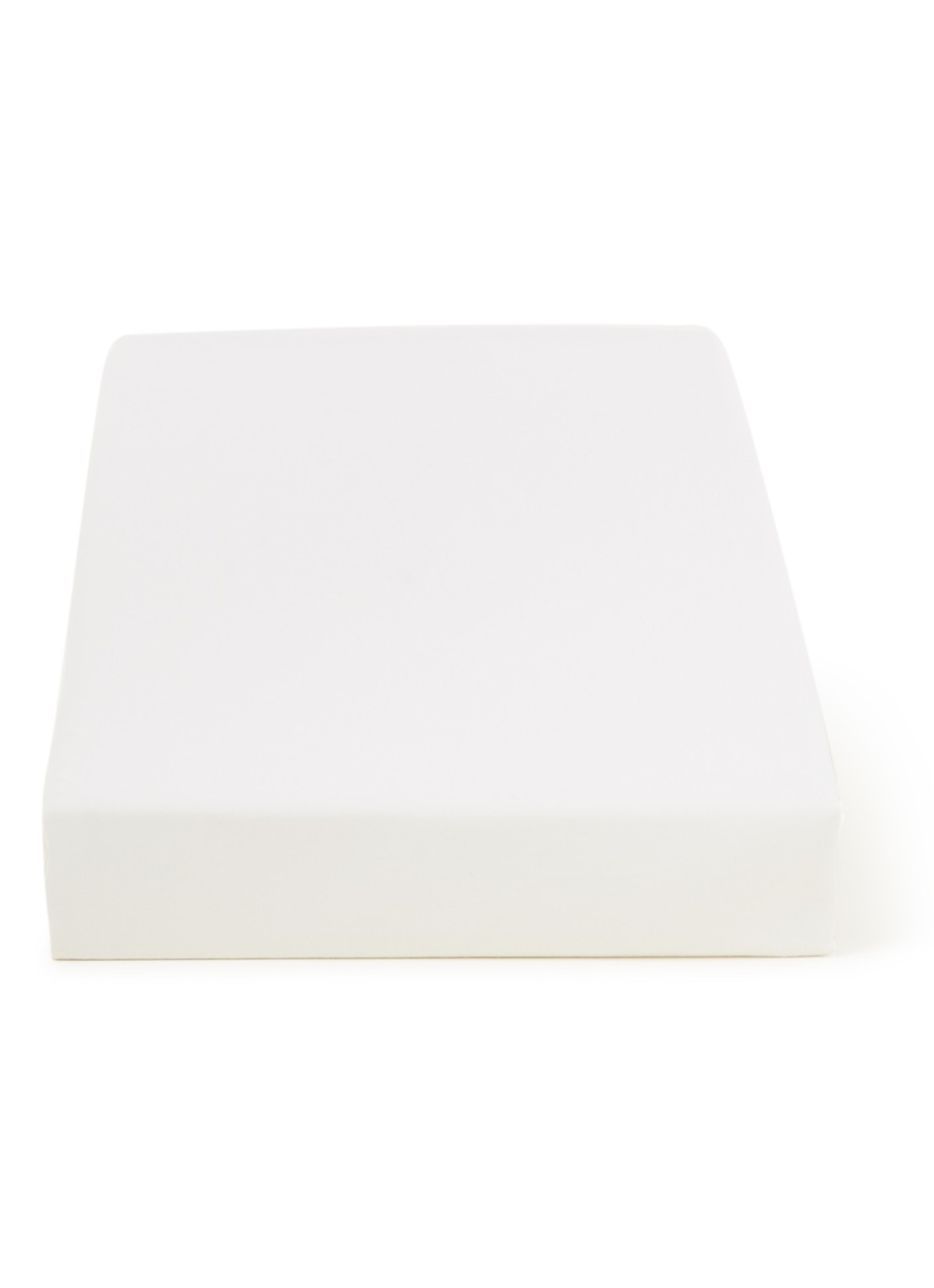 BeddingHouse Dutch Design Hoeslaken van  katoen, hoekhoogte 28 cm - voorkant gebroken wit