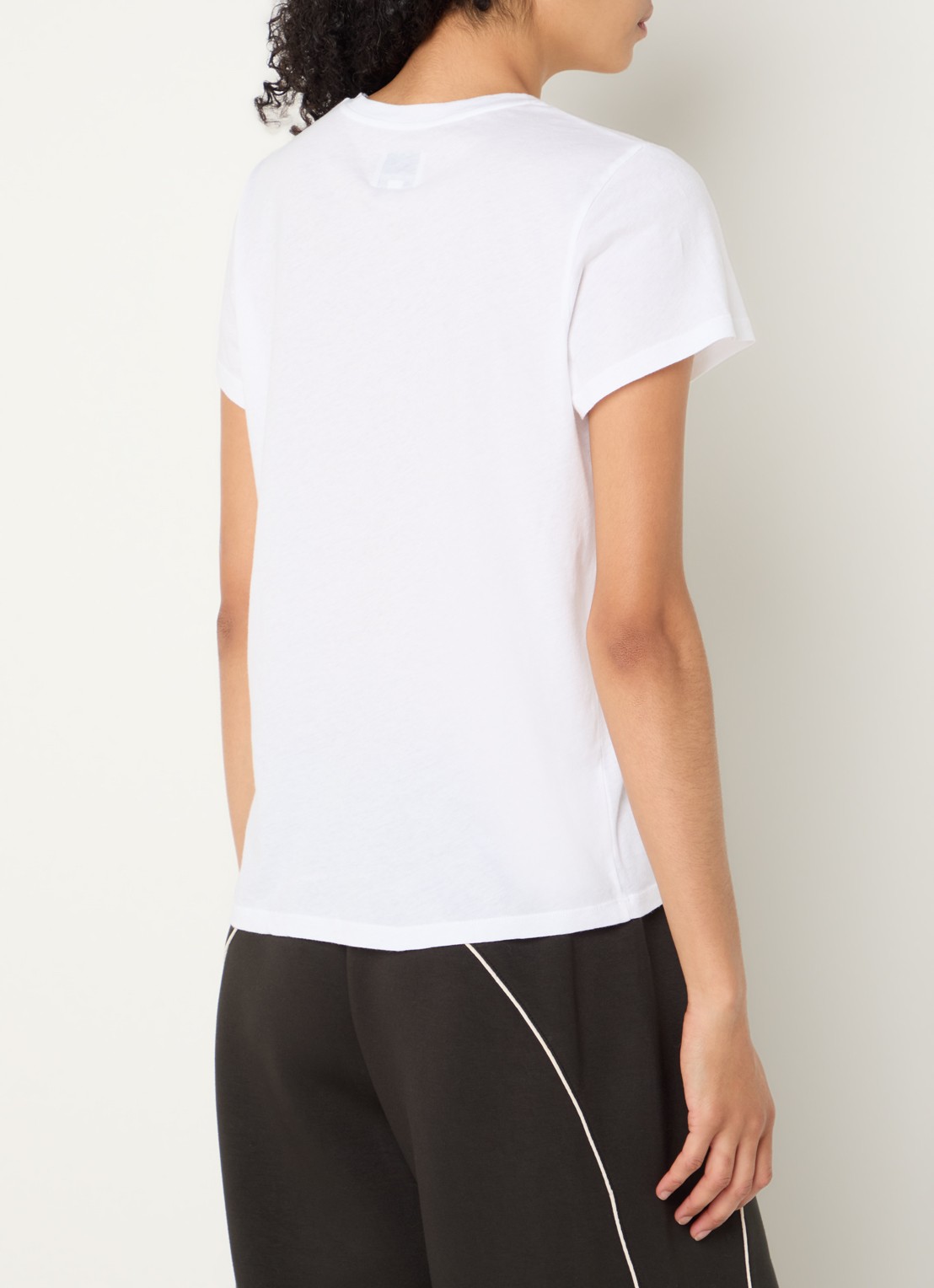 Bellerose Covi T-shirt met ronde hals - achterkant 4 wit