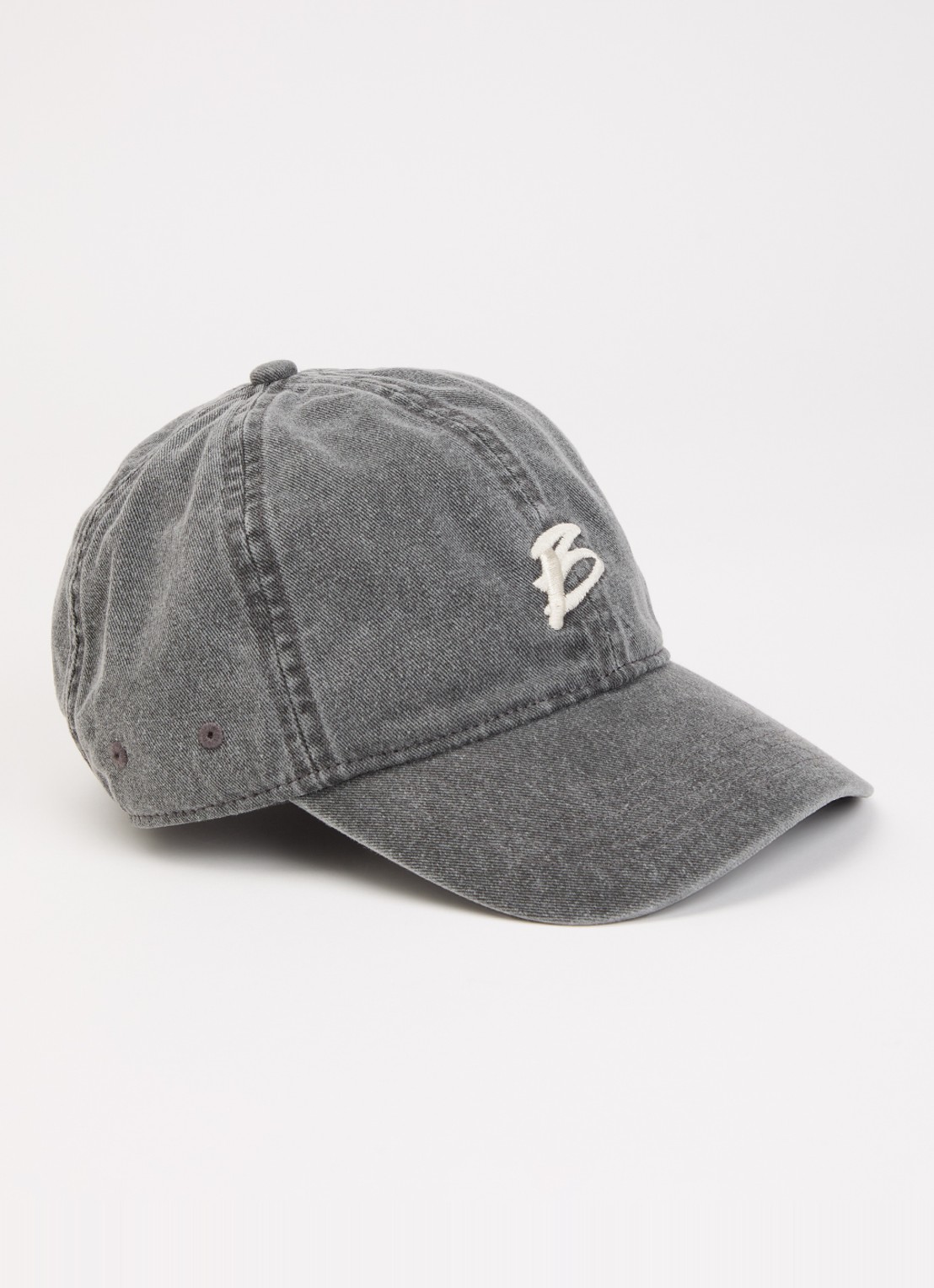 Bellerose Damon pet met logoborduring - voorkant 2 grijs