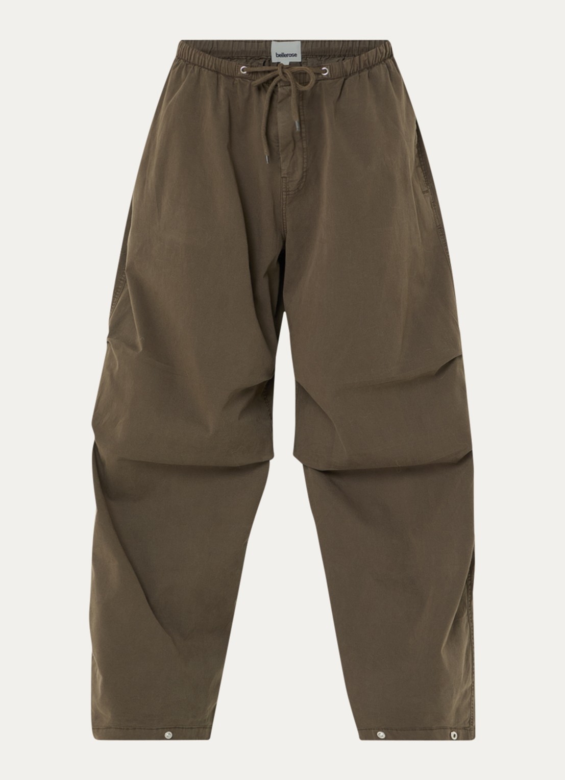 Bellerose Flames longsleeve met ronde hals - voorkant 2 bruin