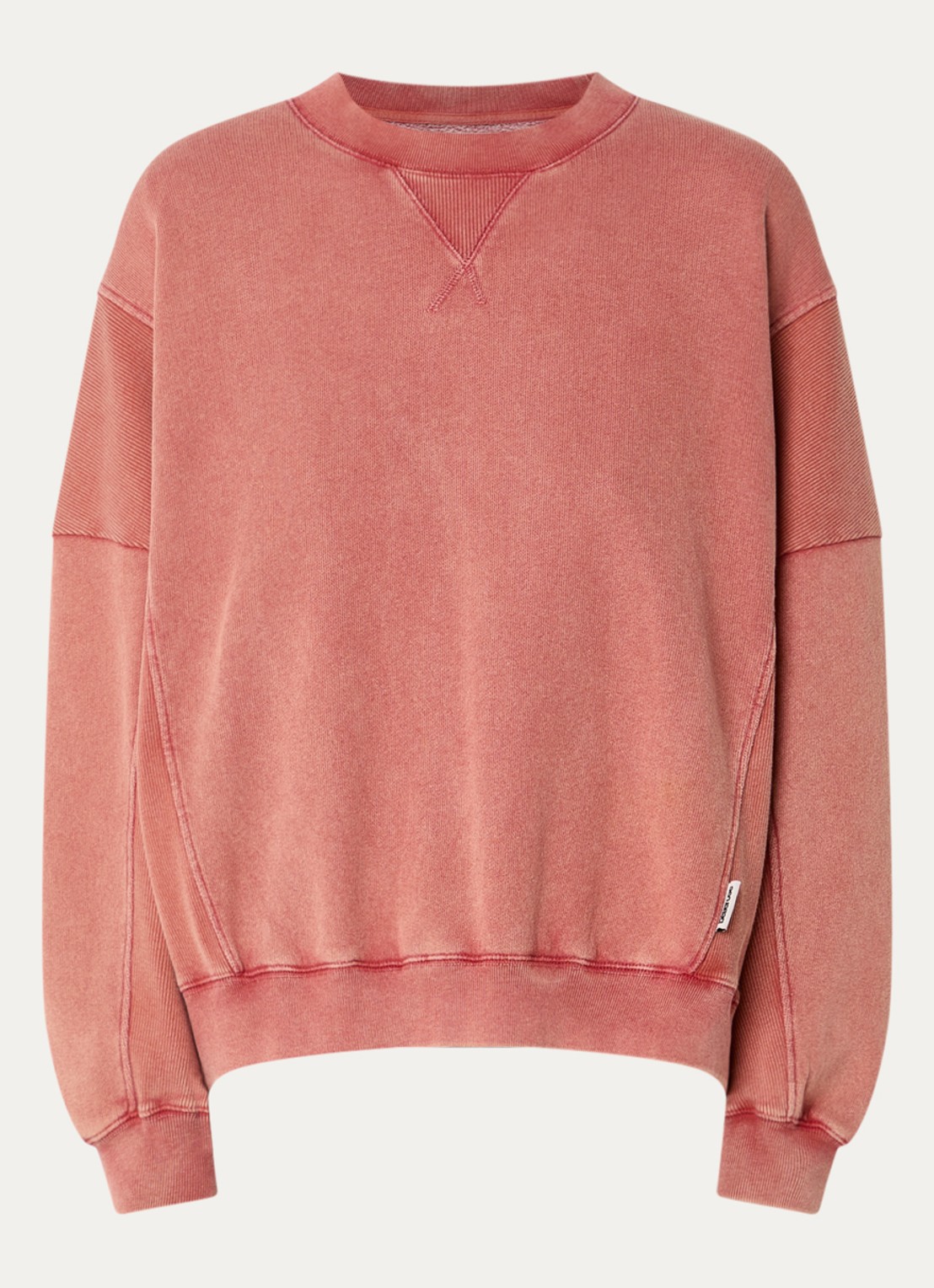 Bellerose Flipos sweater met ronde hals - voorkant 3 donkerblauw