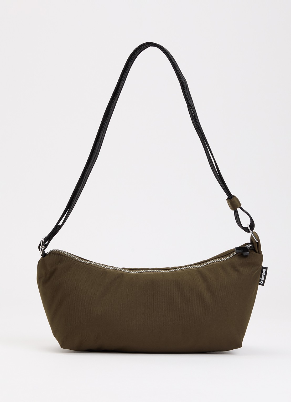 Bellerose Hane crossbodytas met verstelbare schouderriem - voorkant bronsgroen