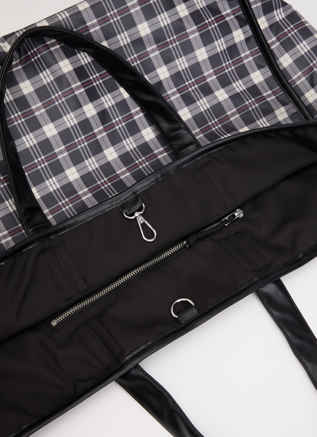 Bellerose Hecky shopper met print - detail 3 donkerblauw