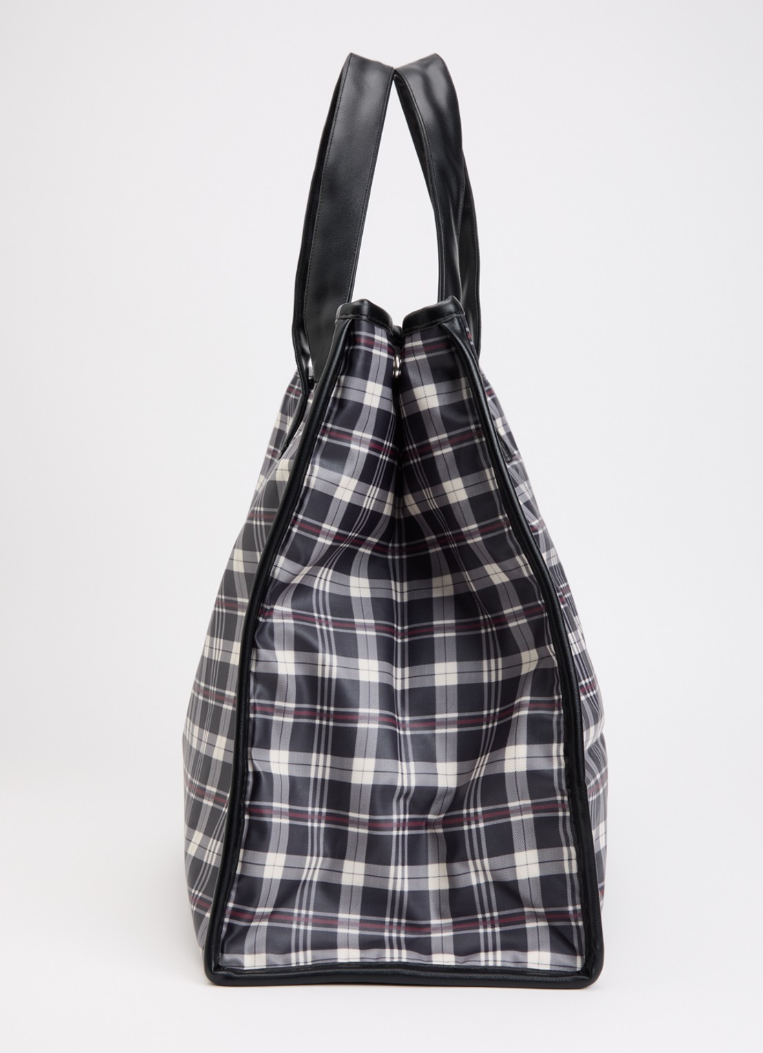 Bellerose Hecky shopper met print - detail 4 donkerblauw