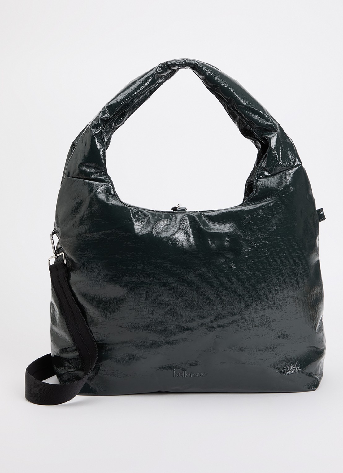 Bellerose Helbi schoudertas met afneembare schouderriem - voorkant 5 antraciet