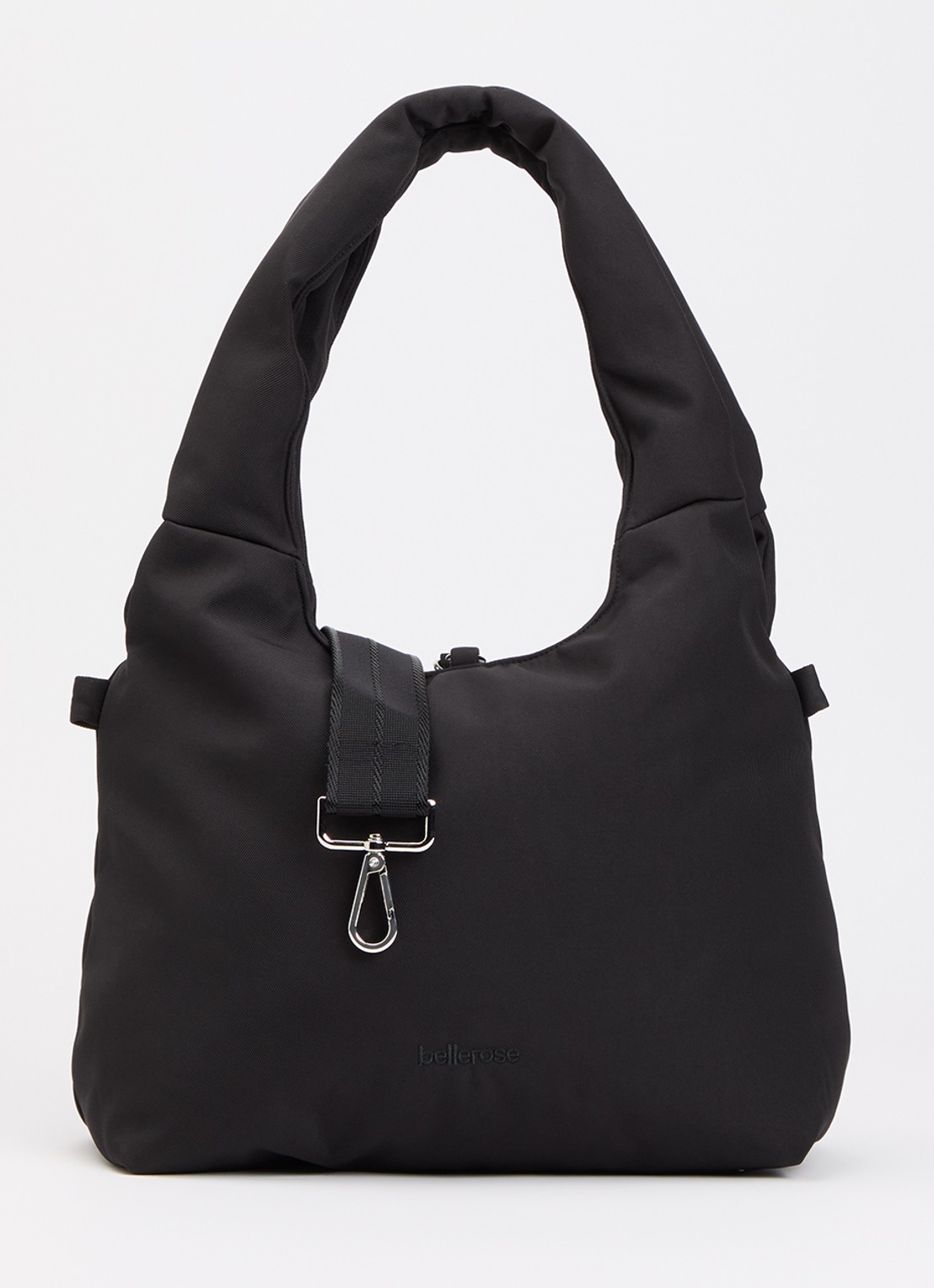 Bellerose Helga handtas met afneembare schouderriem - voorkant zwart