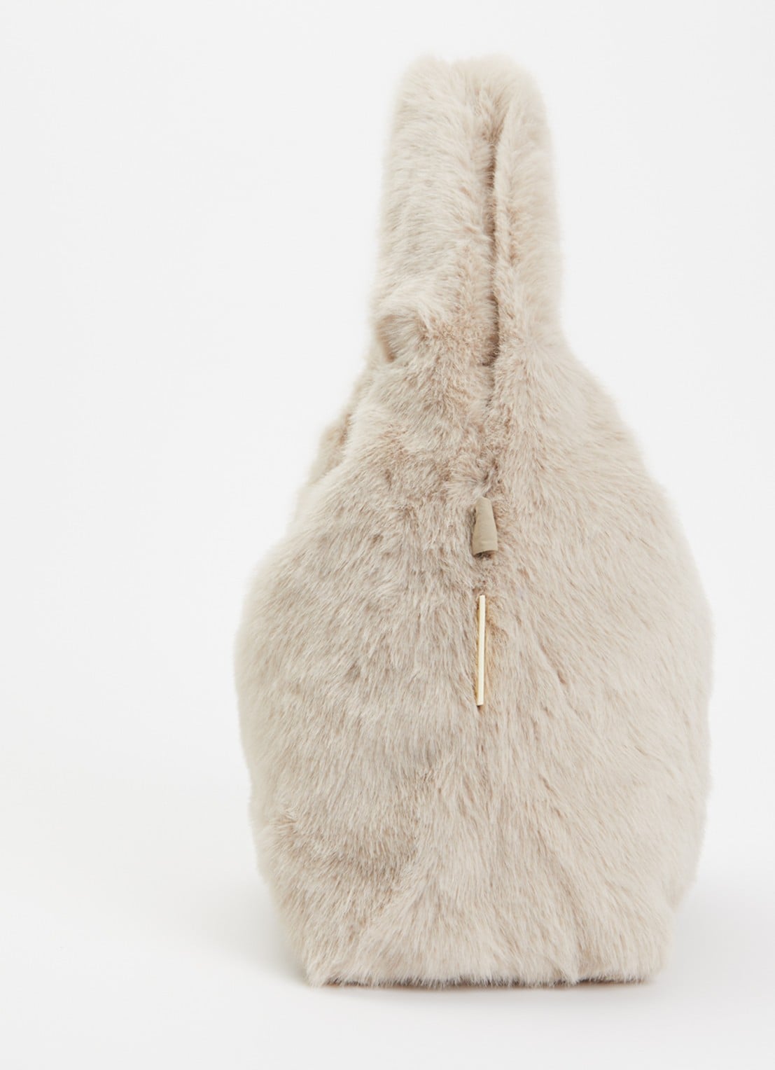 Bellerose Helga handtas van imitatiebont  - detail 3 beige