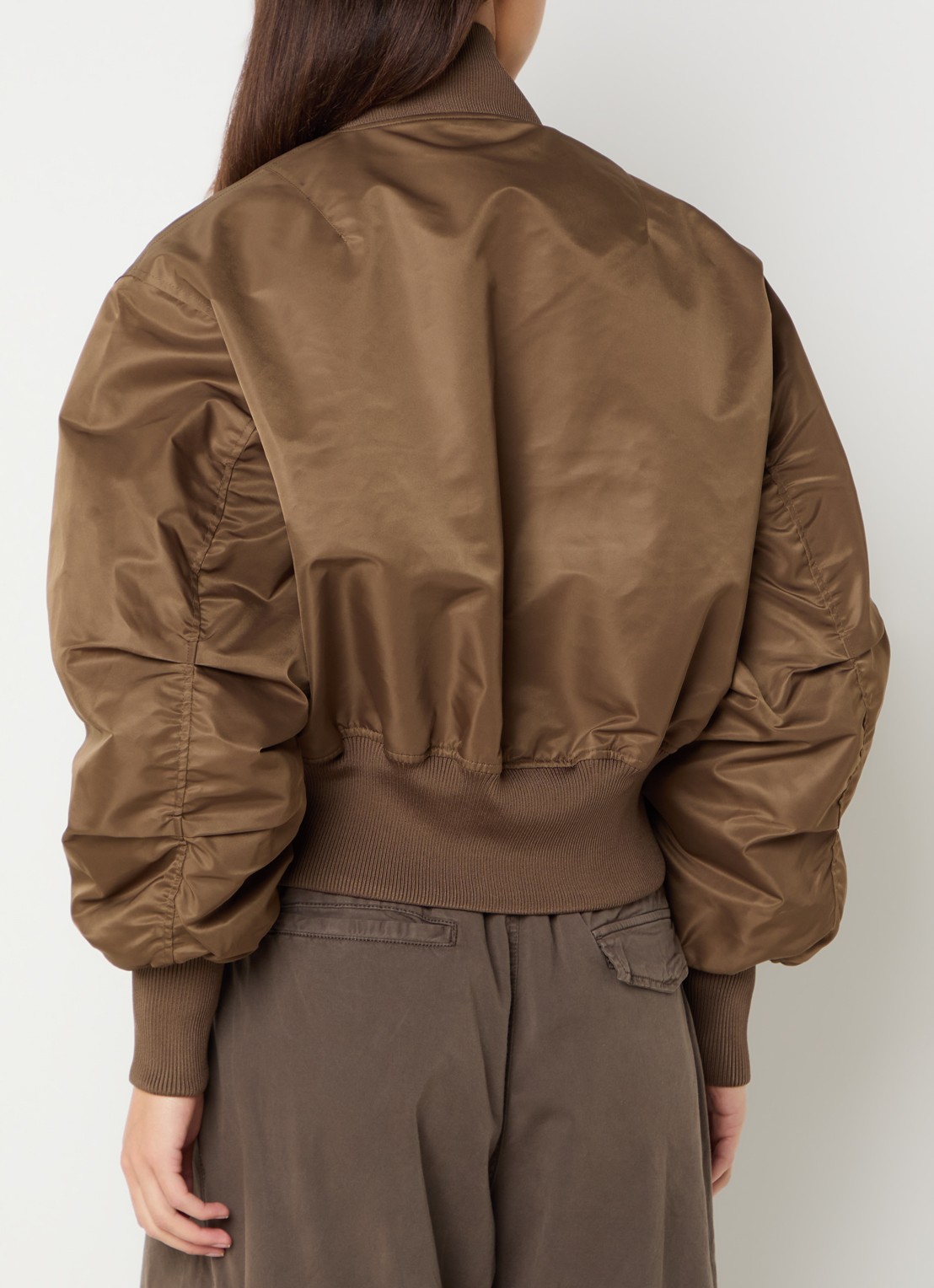 Bellerose Hendry bomberjack met steekzakken - achterkant 4 bruin