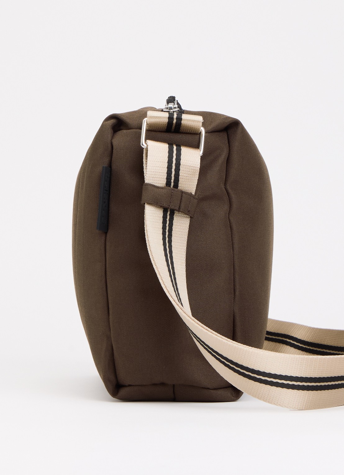 Bellerose Hobbes crossbodytas met verstelbare schouderriem - detail 4 donkerbruin