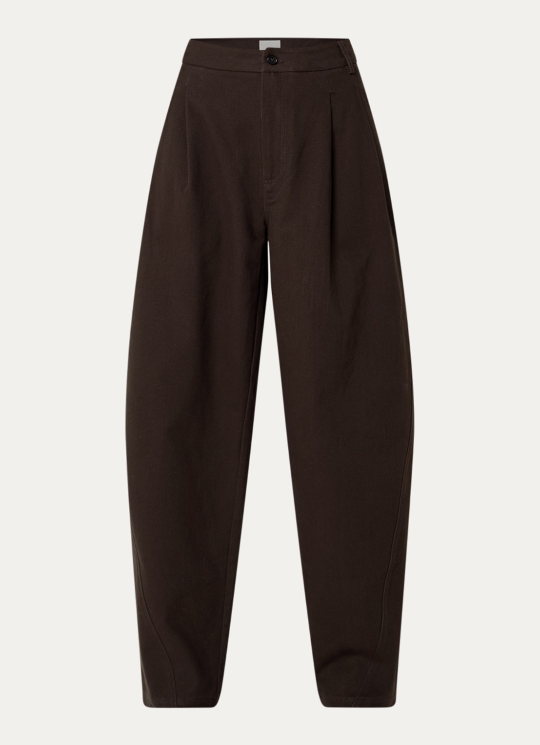 Bellerose Jimi high waist wide leg jeans met gekleurde wassing - voorkant blauw