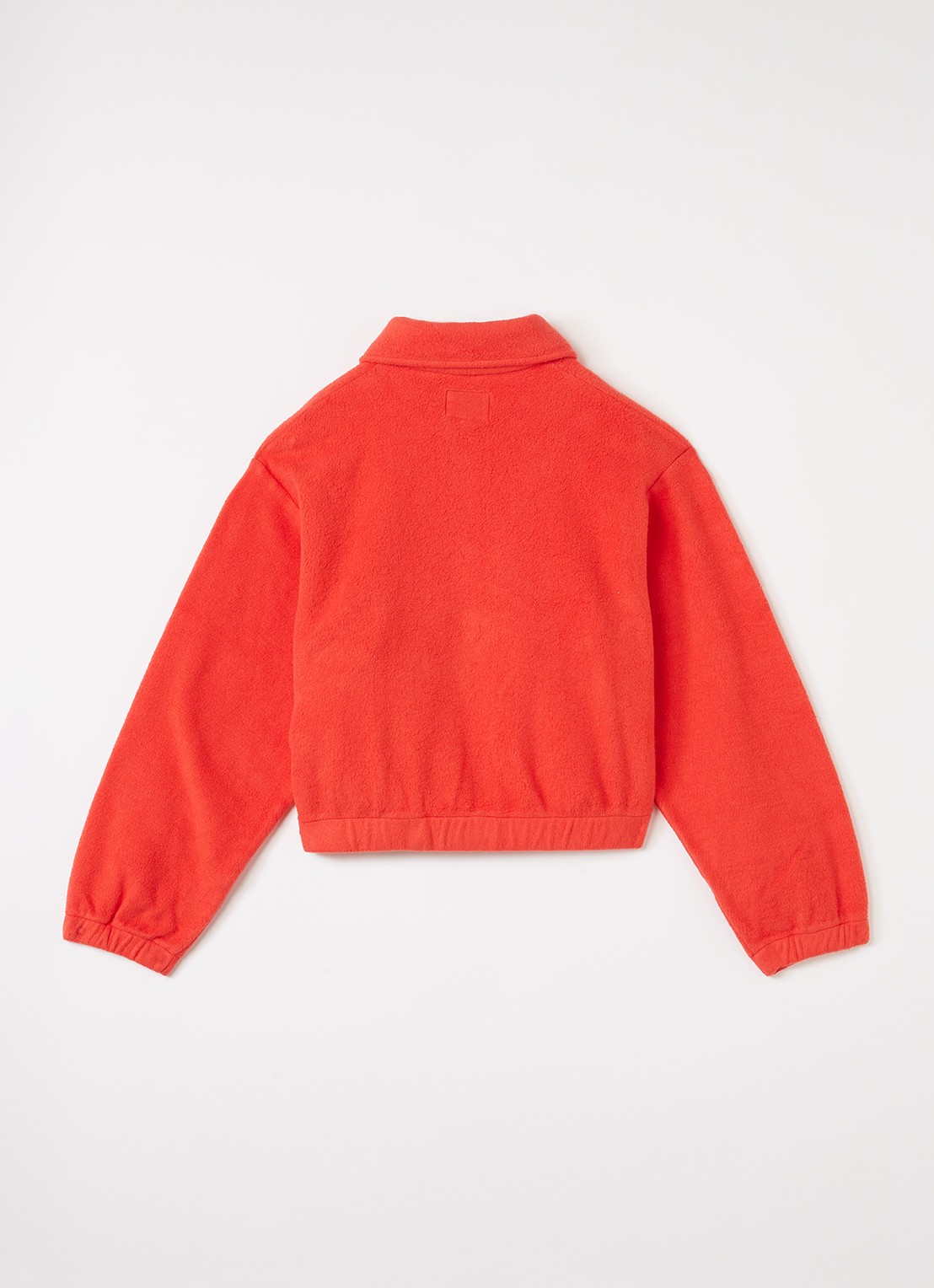 Bellerose Mazzy sweater met halve rits - voorkant 2 rood