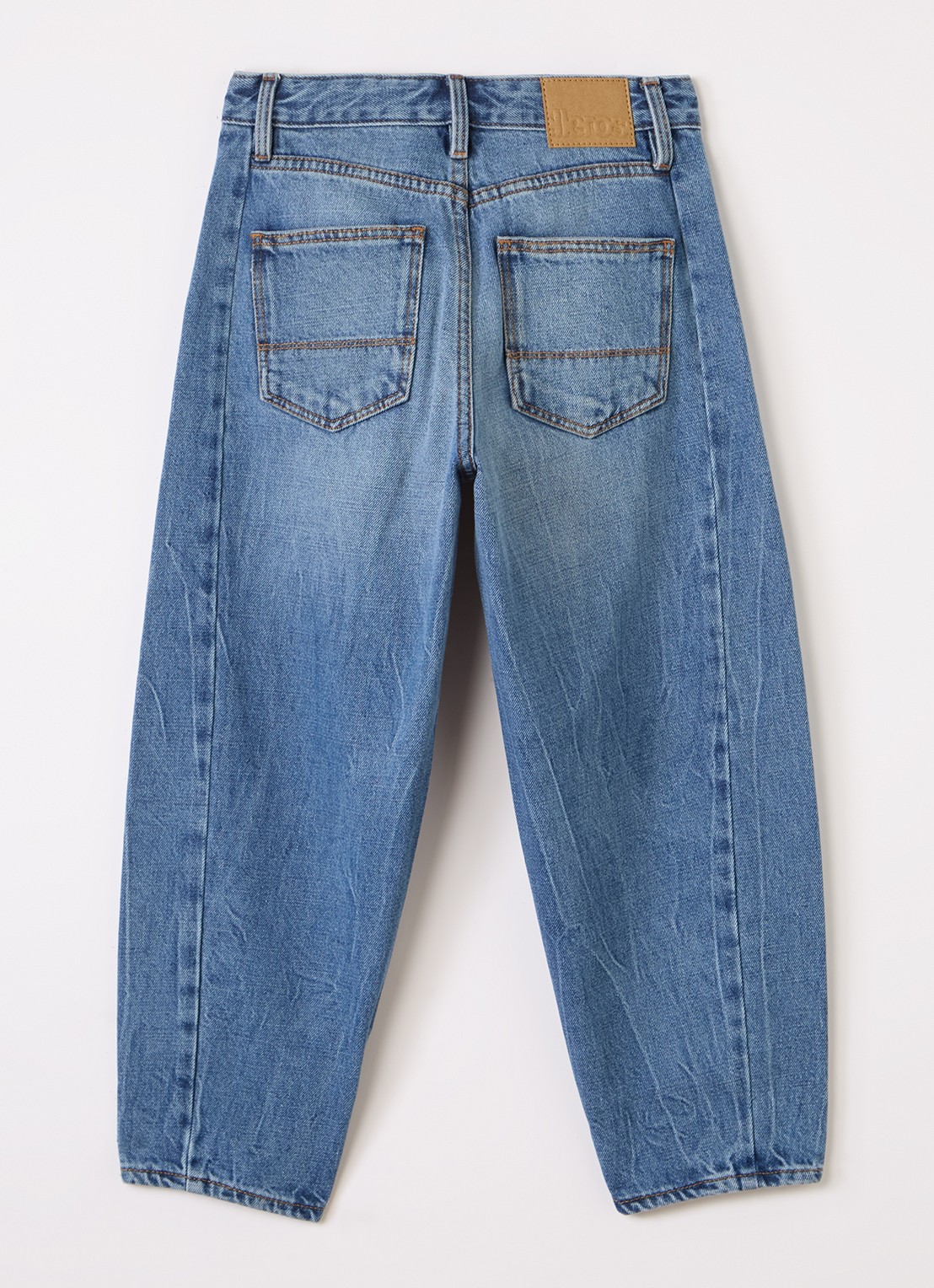 Bellerose Parady balloon jeans - voorkant 2 indigo