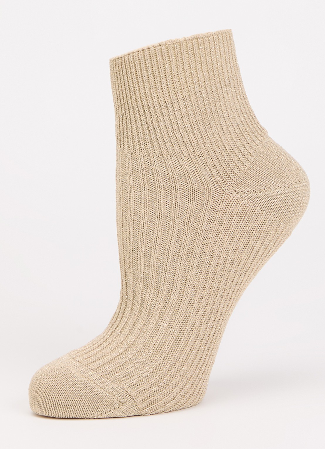 Bellerose Sokken met glitter  - detail goud