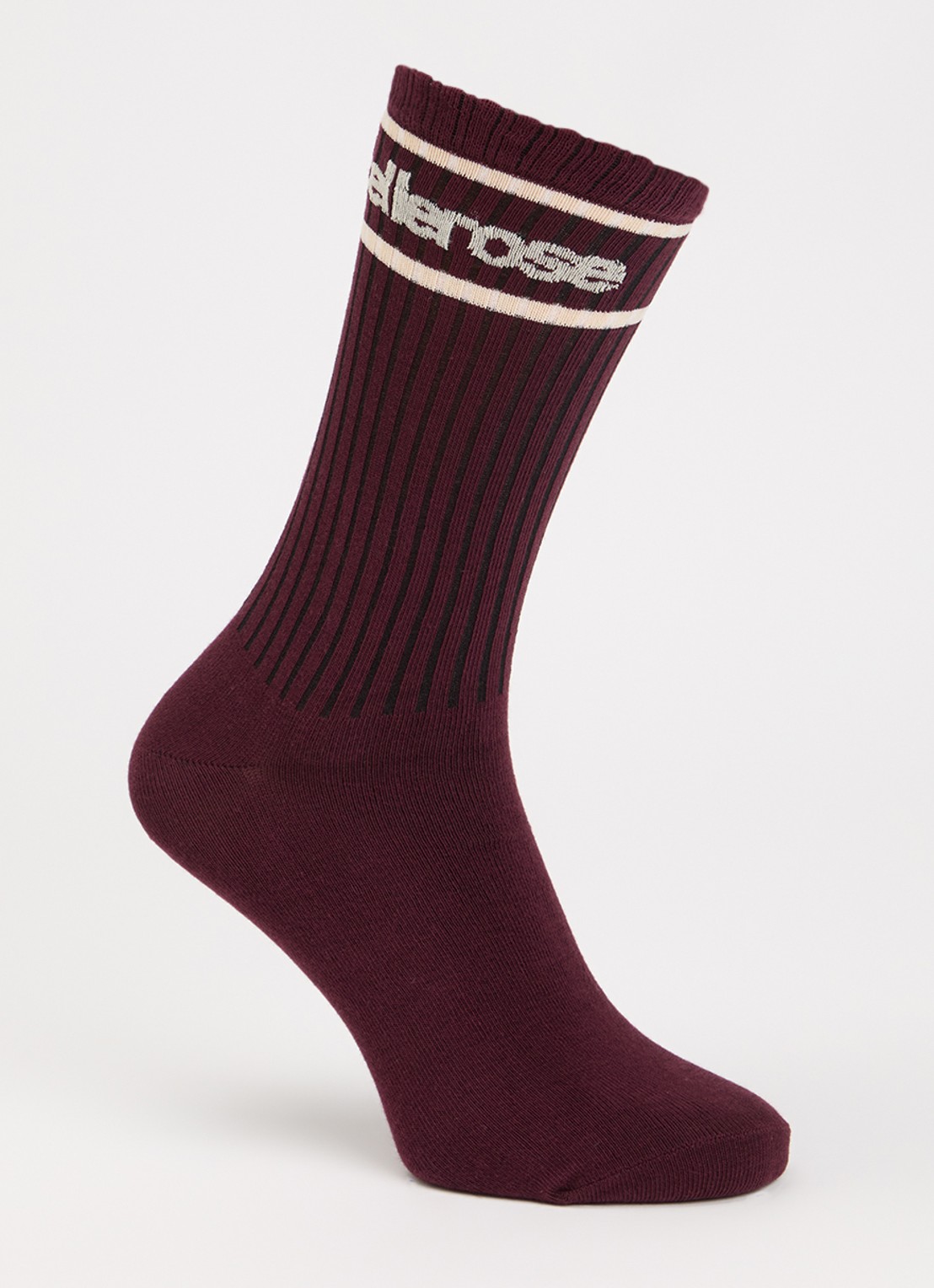 Bellerose Sokken met logo - voorkant paars
