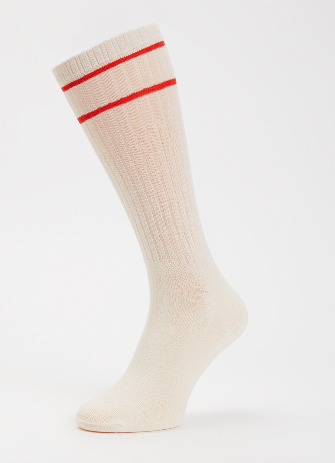 Bellerose Sokken met logo - detail 3 gebroken wit