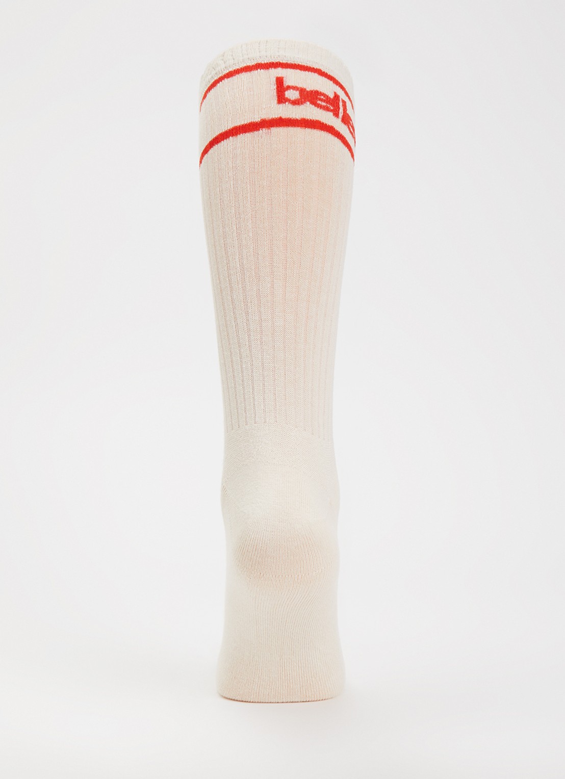 Bellerose Sokken met logo - voorkant 2 gebroken wit