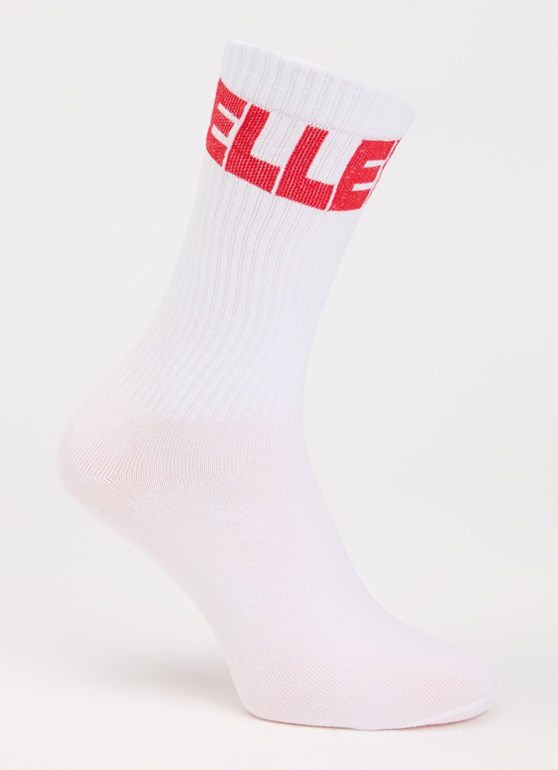 Bellerose Sokken met logo - voorkant 2 wit