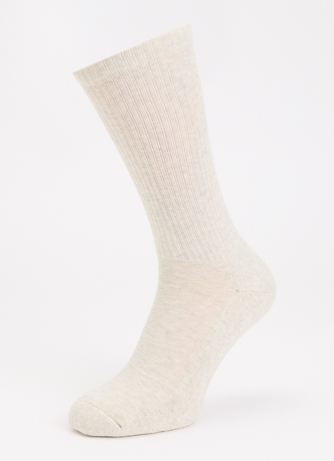 Bellerose Vem sokken in katoenblend met logo - detail 3 creme