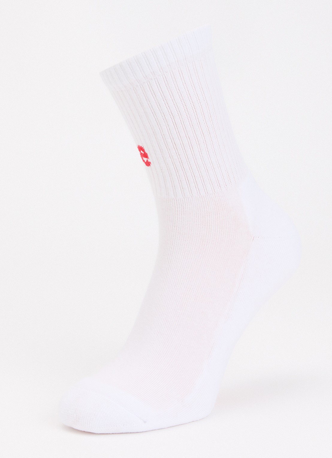 Bellerose Vemho sokken in katoenblend met logo - detail 3 wit