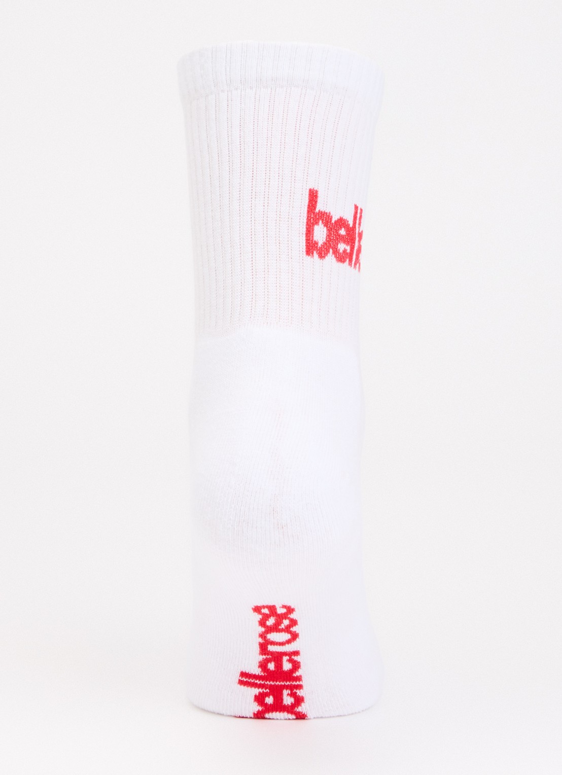 Bellerose Vemho sokken in katoenblend met logo - voorkant 2 wit