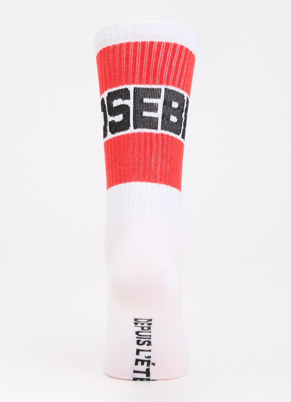 Bellerose Vite sokken in katoenblend met logo - voorkant 3 wit