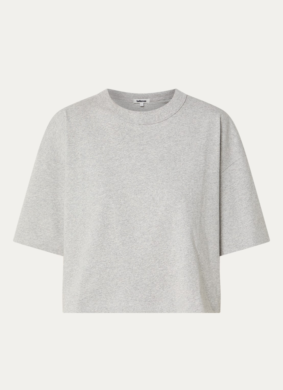 Bellerose Voss T-shirt met ronde hals - voorkant 2 grijs