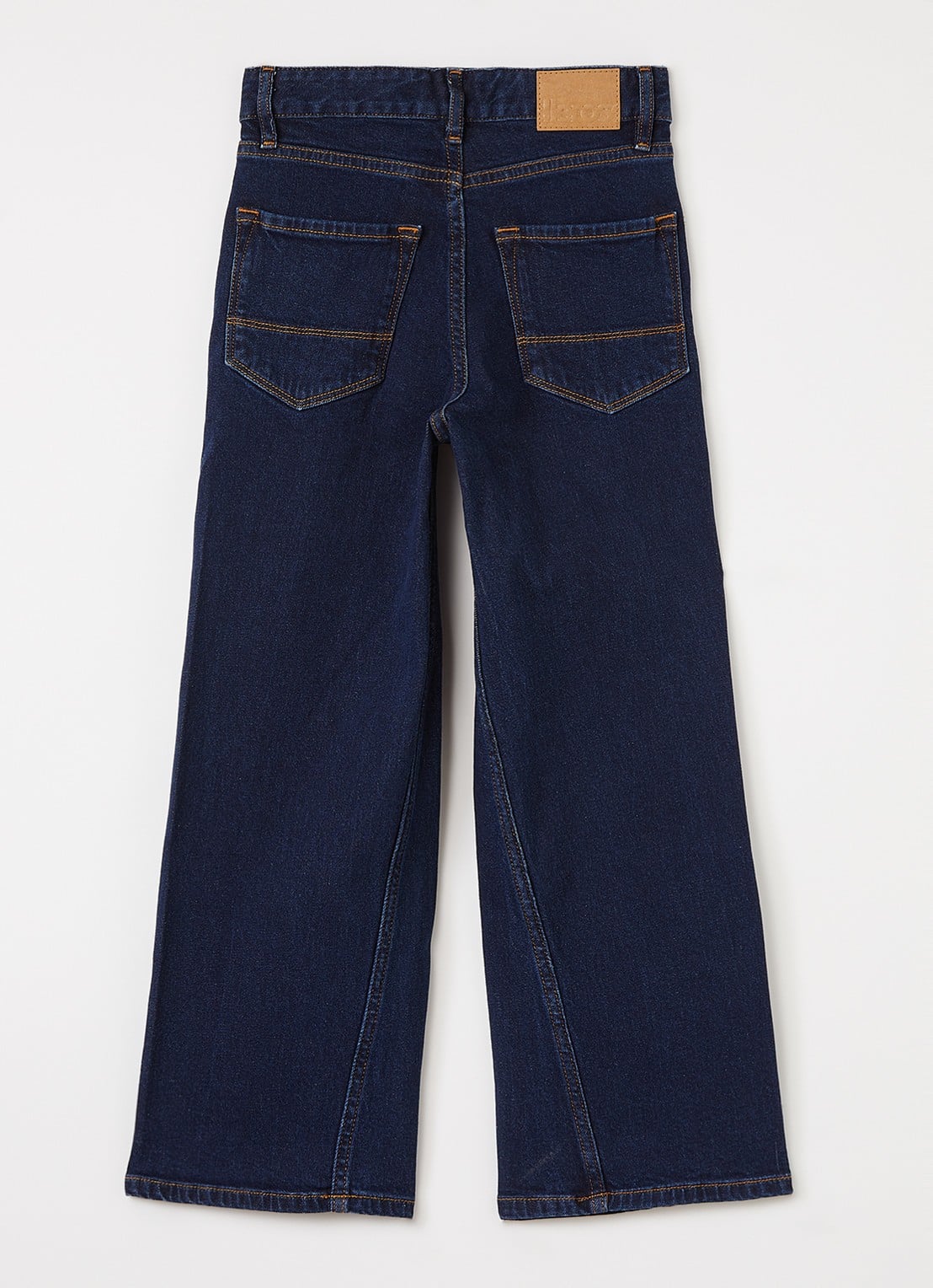 Bellerose Wanda flared jeans met donkere wassing - voorkant 2 indigo