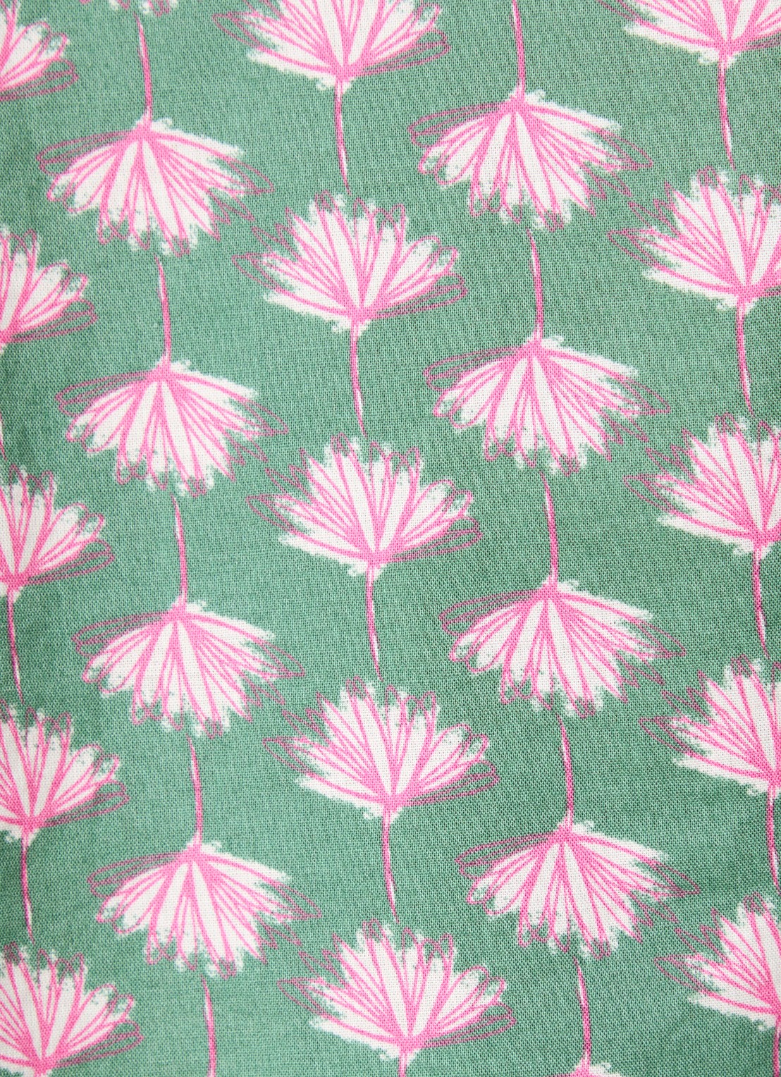 Benetton Blouse met print - detail 5 olijfgroen