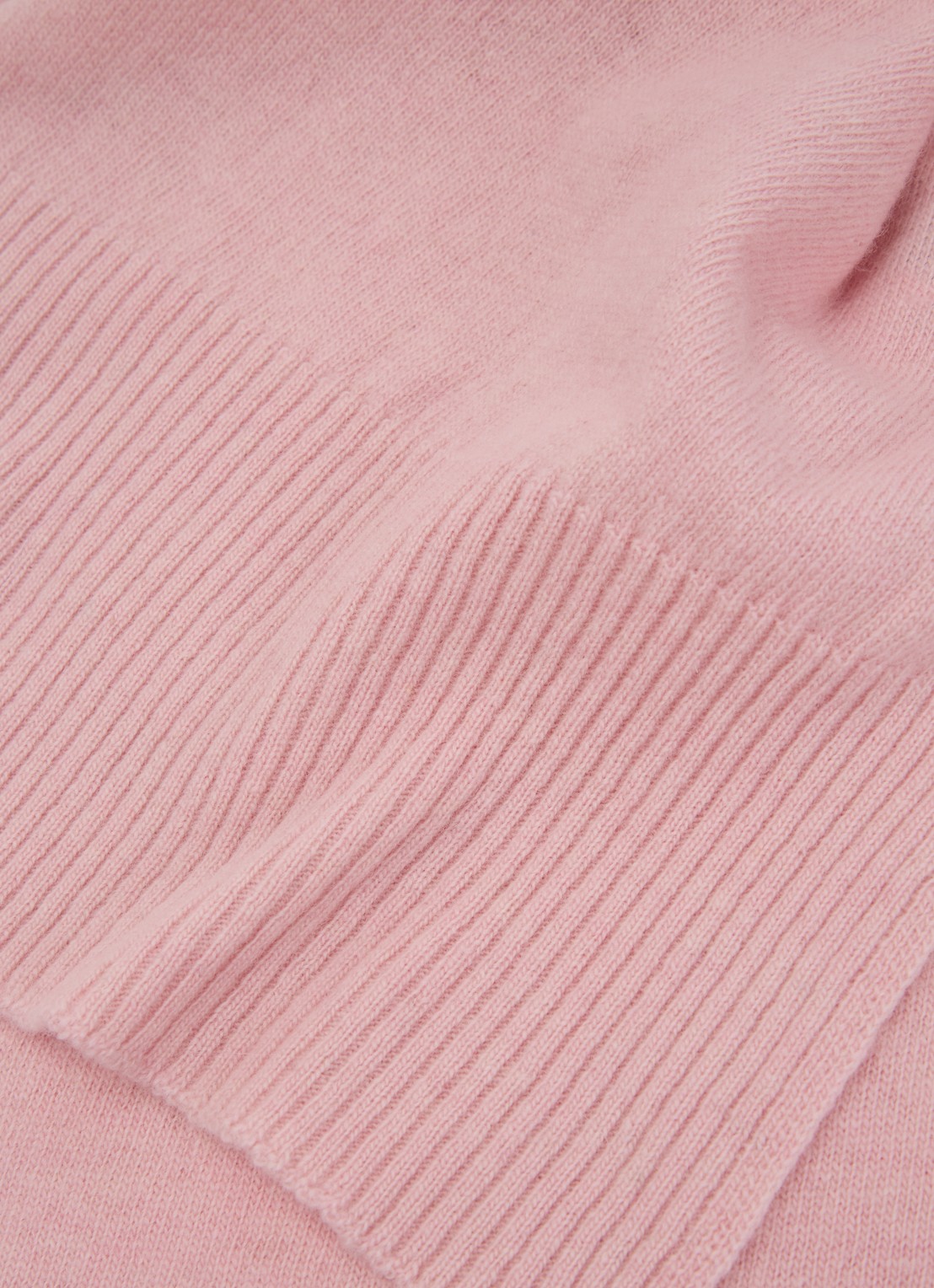 Benetton Sjaal van scheerwol 190 x 30 cm - detail 2 oudroze
