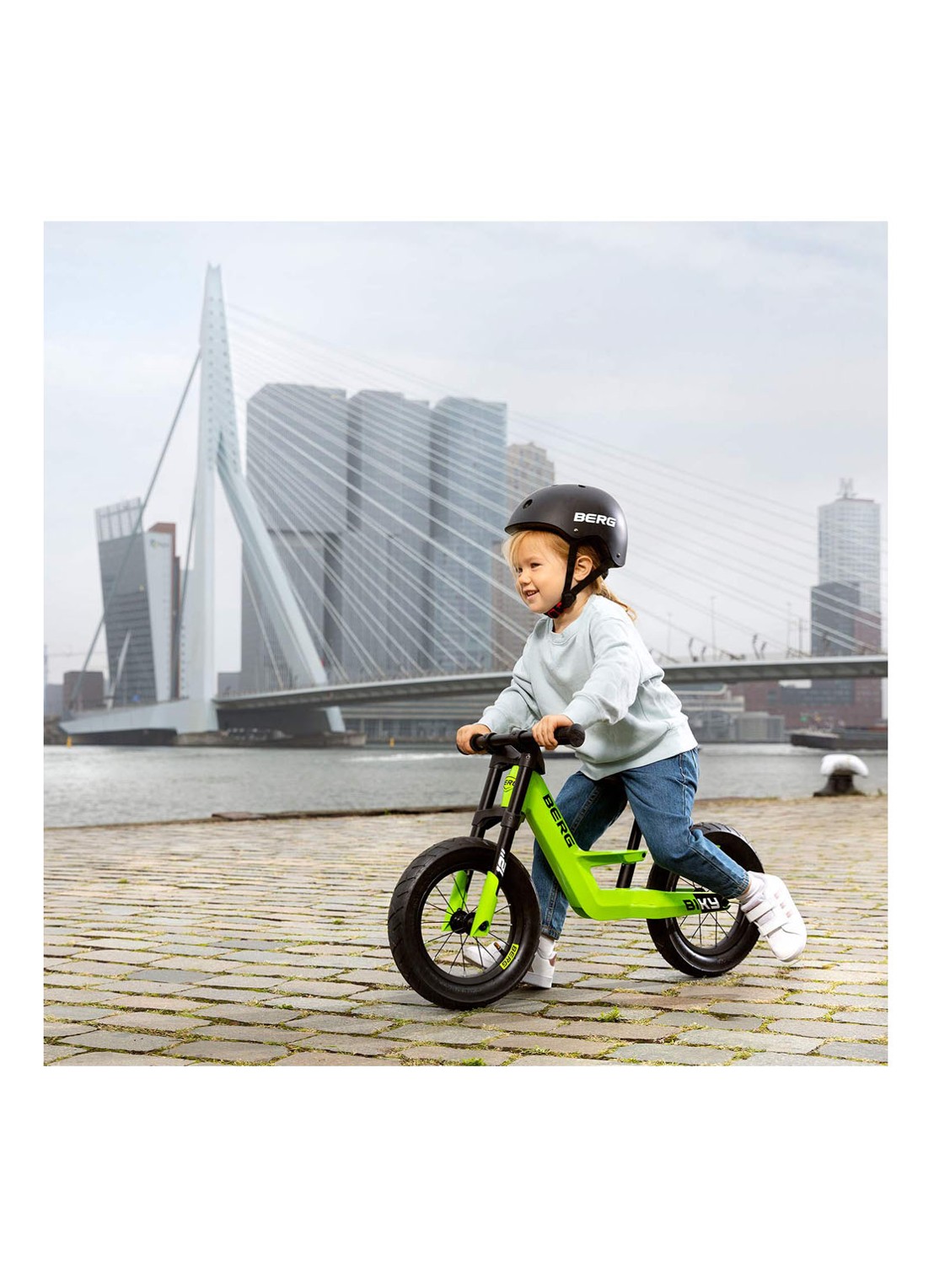 Berg Toys Biky City loopfiets - detail 3 groen