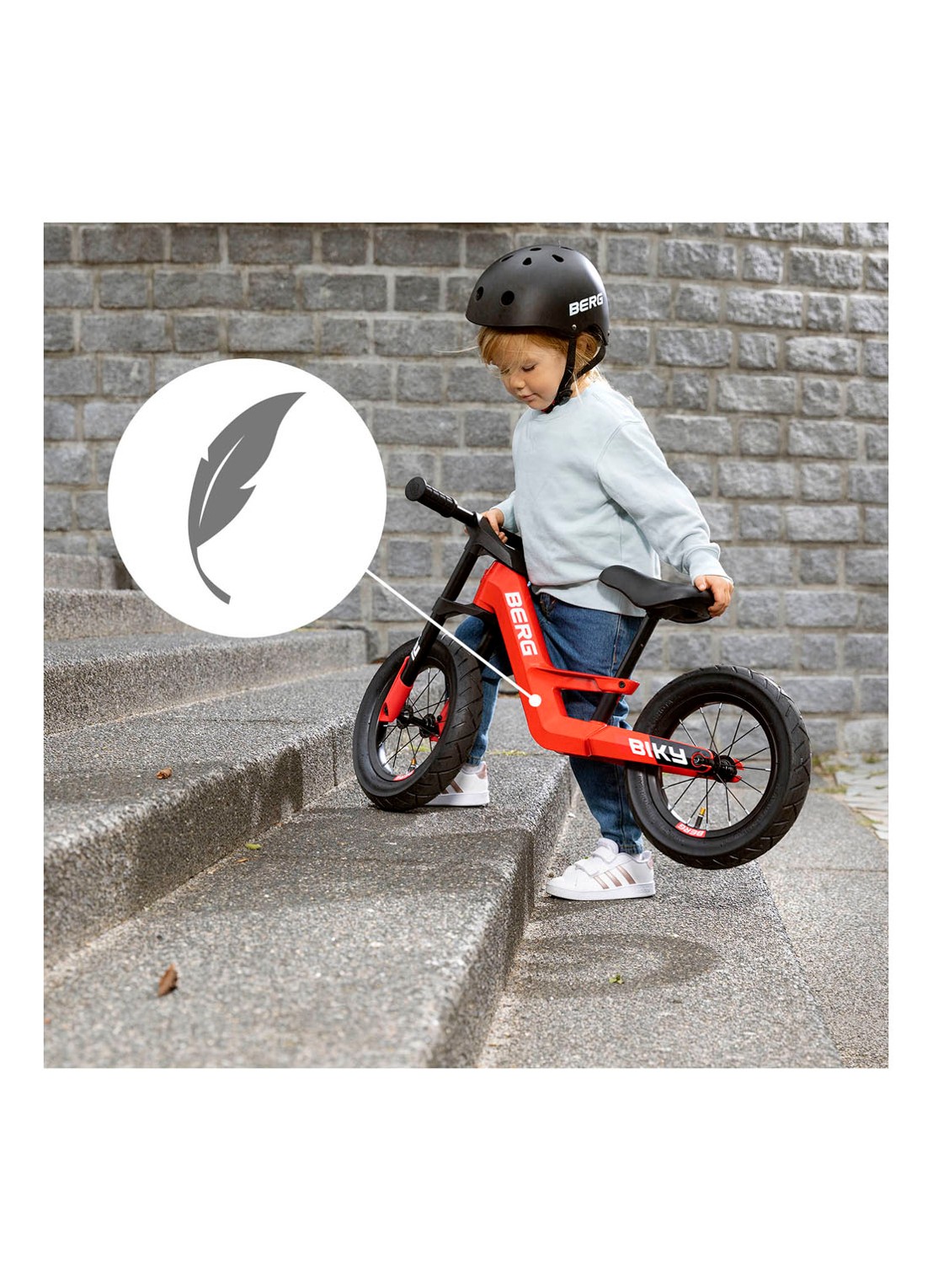 Berg Toys Biky City loopfiets - detail 7 groen