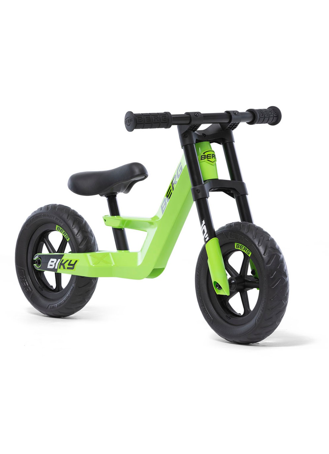 Berg Toys Biky Mini loopfiets - voorkant 6 felgroen