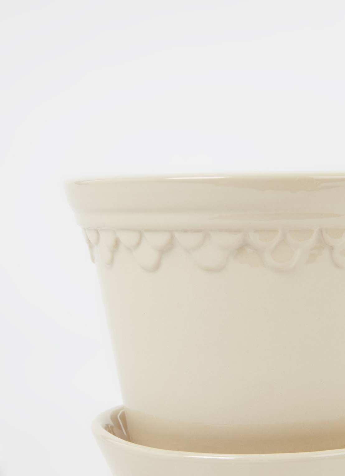 Bergs Potter Københavner bloempot voor binnen en buiten Ø14 cm - detail 3 donkerbeige