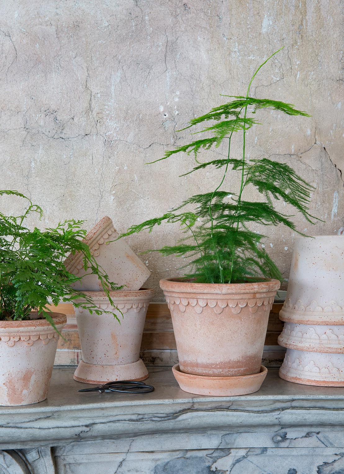 Bergs Potter Københavner bloempot voor binnen Ø18 cm - voorkant 2 roze