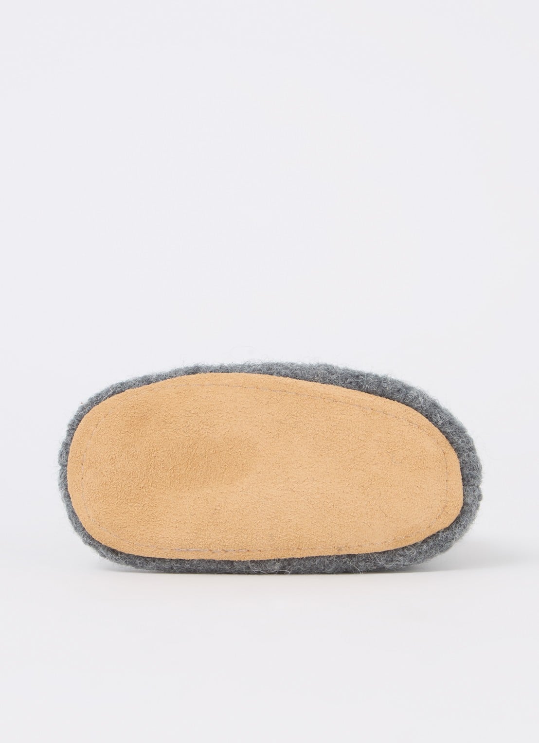 Bergstein Cozy babyslofjes van wol in giftbox - detail 5 grijs