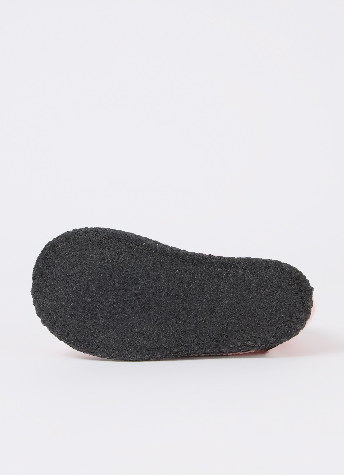 Bergstein Cozy pantoffel van wol - detail 2 zalmroze