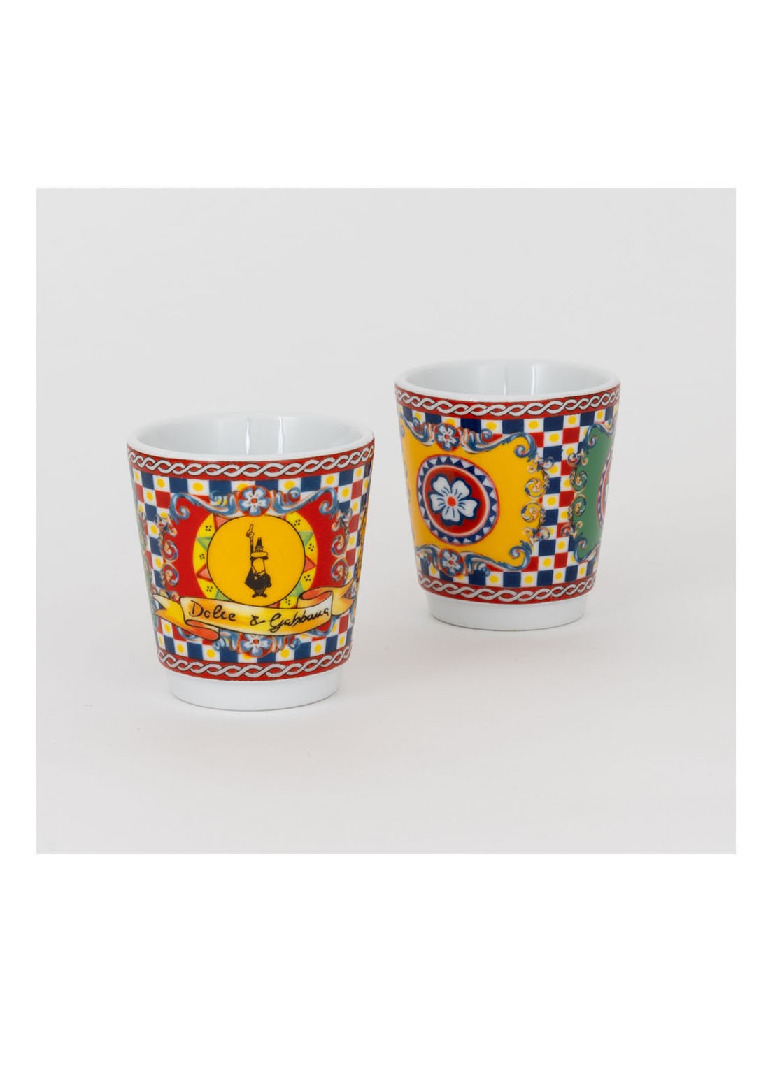 Bialetti Geschenkset Moka Express percolator 2-kops inclusief twee glazen - detail 3 multicolor