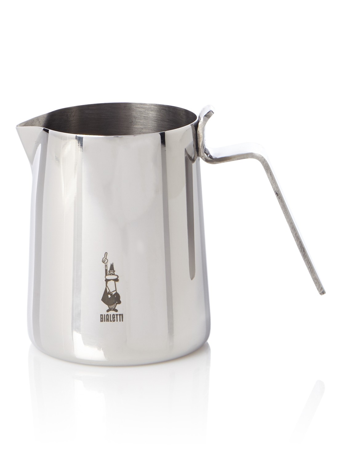 Bialetti Melkkannetje RVS 300 ml - voorkant zilver