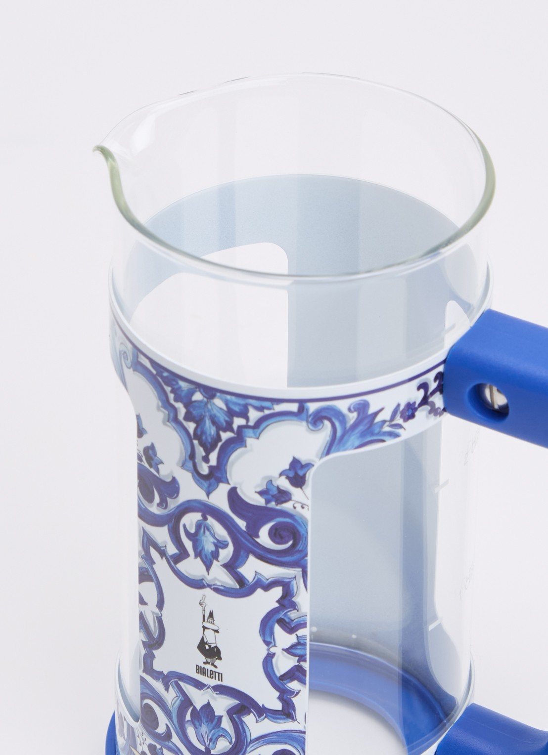 Bialetti Melkopschuimer  - detail blauw